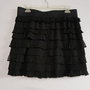 ❤️Black❤️Ruffled Skirt